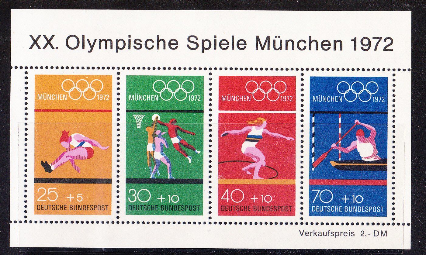 Tutti i francobolli: olymp. Spiele München, 1972, ** – Nuovo (secondo la descrizione) da Obfelden venduto da Kleha 3