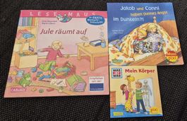 3 Stk Maxi/ Pixi: Jakob+ Conni, Mein Körper, Jule räumt auf