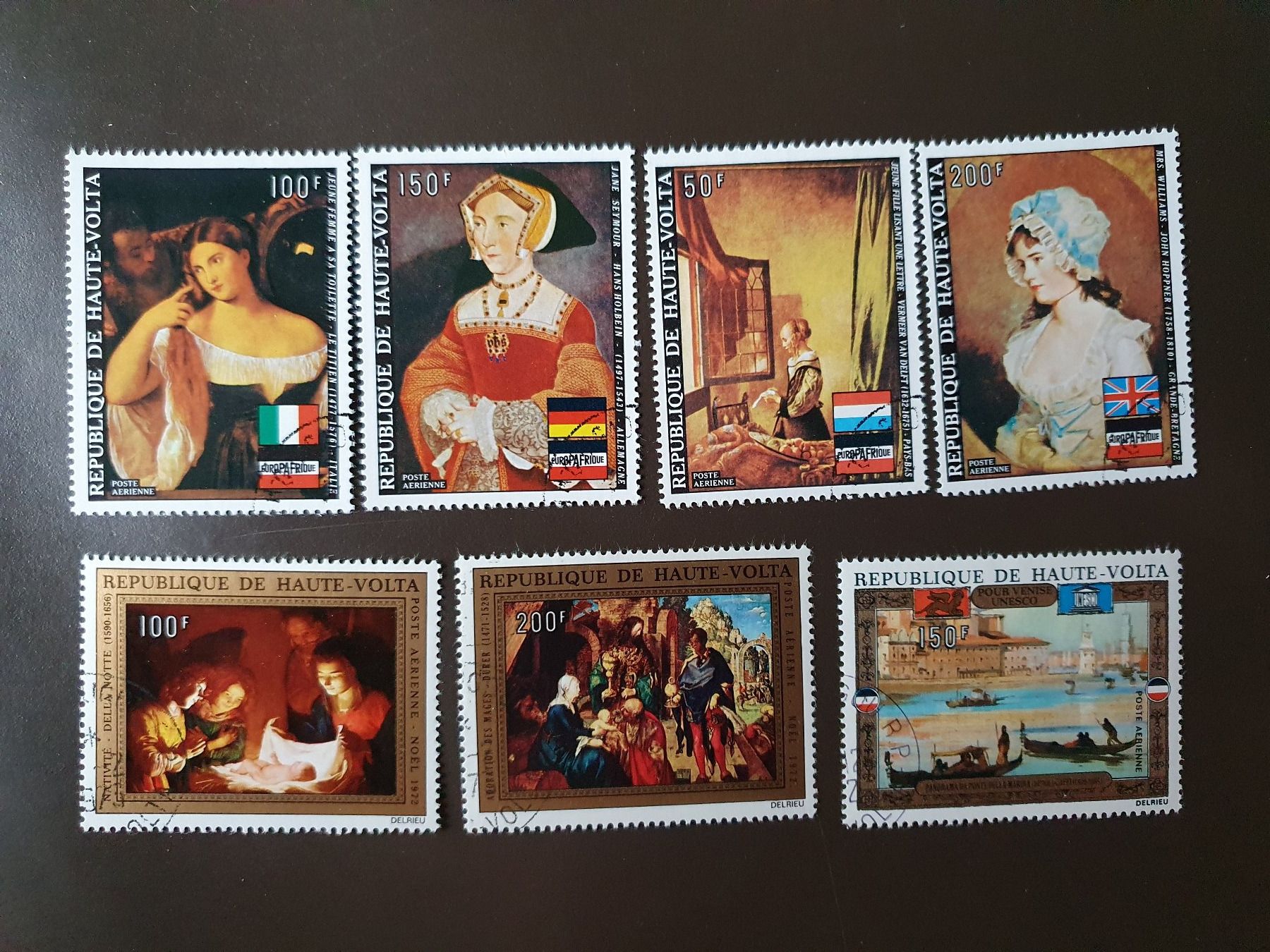 Alle Briefmarken: Republique de Haute-Volta - Motivmarken – Gebraucht aus Stilli von Mos1