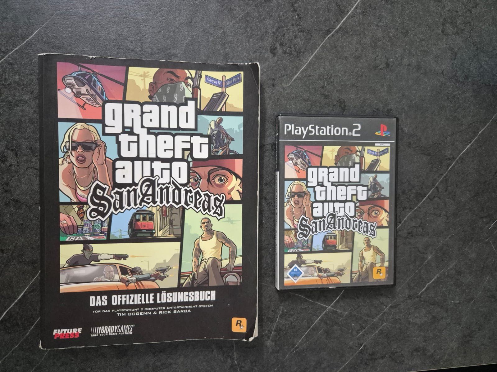 Sony Giochi: GTA San Andreas Ps2 + Lösungsbuch – Usato da Krauchthal venduto da ws2_kyn8