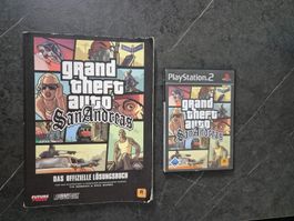 GTA San Andreas Ps2 + Lösungsbuch