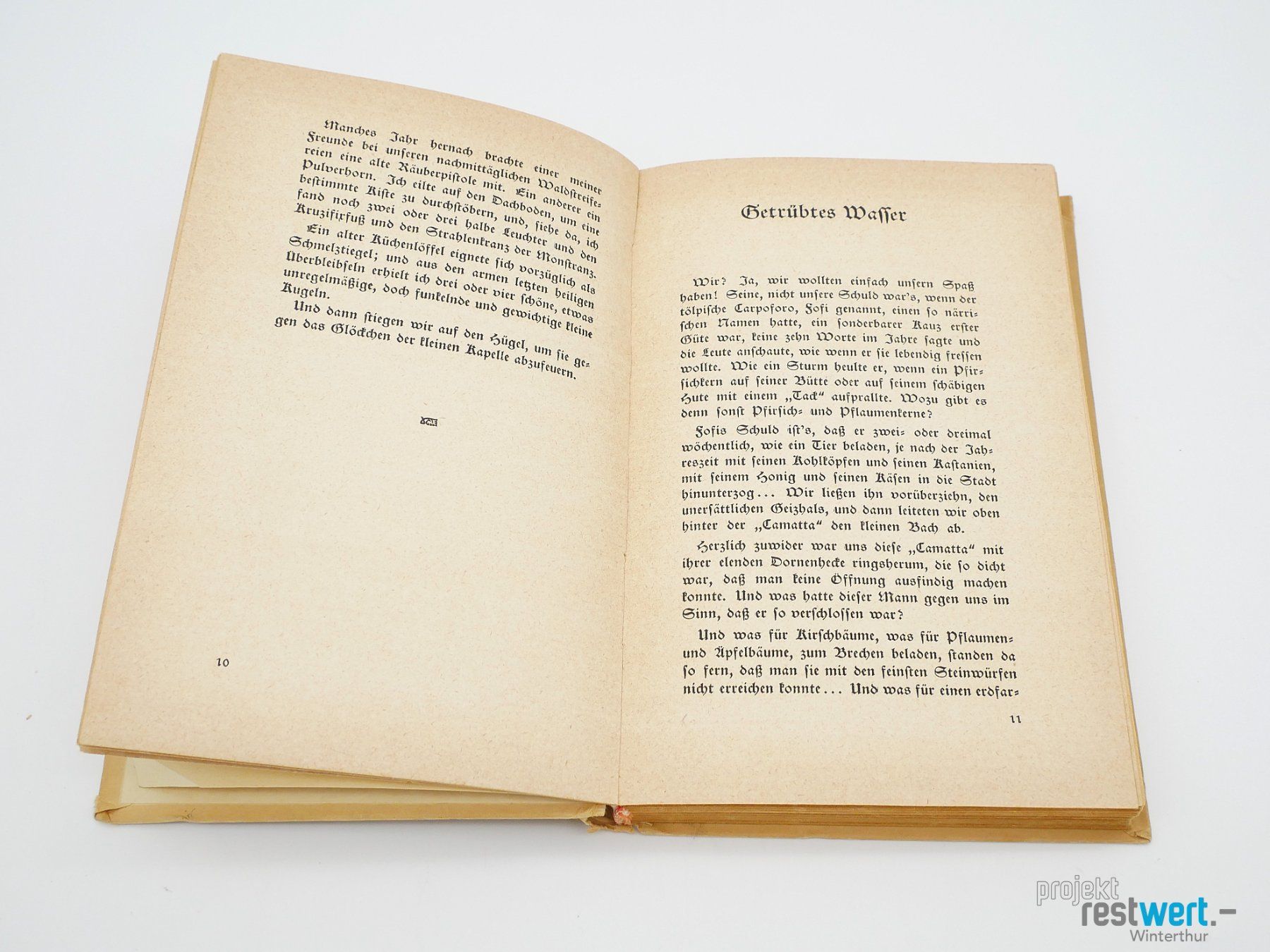 Libri: FRANCESCO CHIESA Bubengeschichten – Usato da Winterthur venduto da Restwert_Winterthur 1