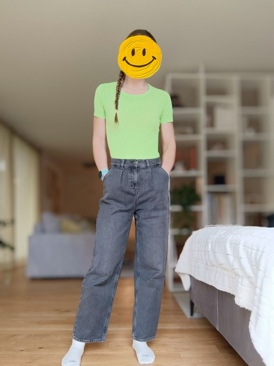 Jeans: FUTUREPEOPLE WIDE LEG JEANS, SCHWARZ – Usato da Zürich venduto da dbu_s8p2