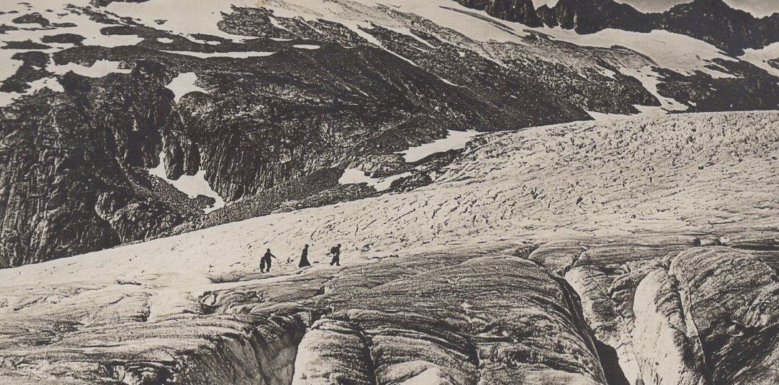 Ansichtskarten: Furka Grimsel  Rohnegletscher  1925 – Gebraucht aus Aarau von kufi44 1