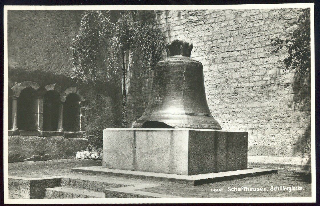 Cartoline postali: Schaffhausen - Schillerglocke – Usato da Montenol venduto da Vernier2