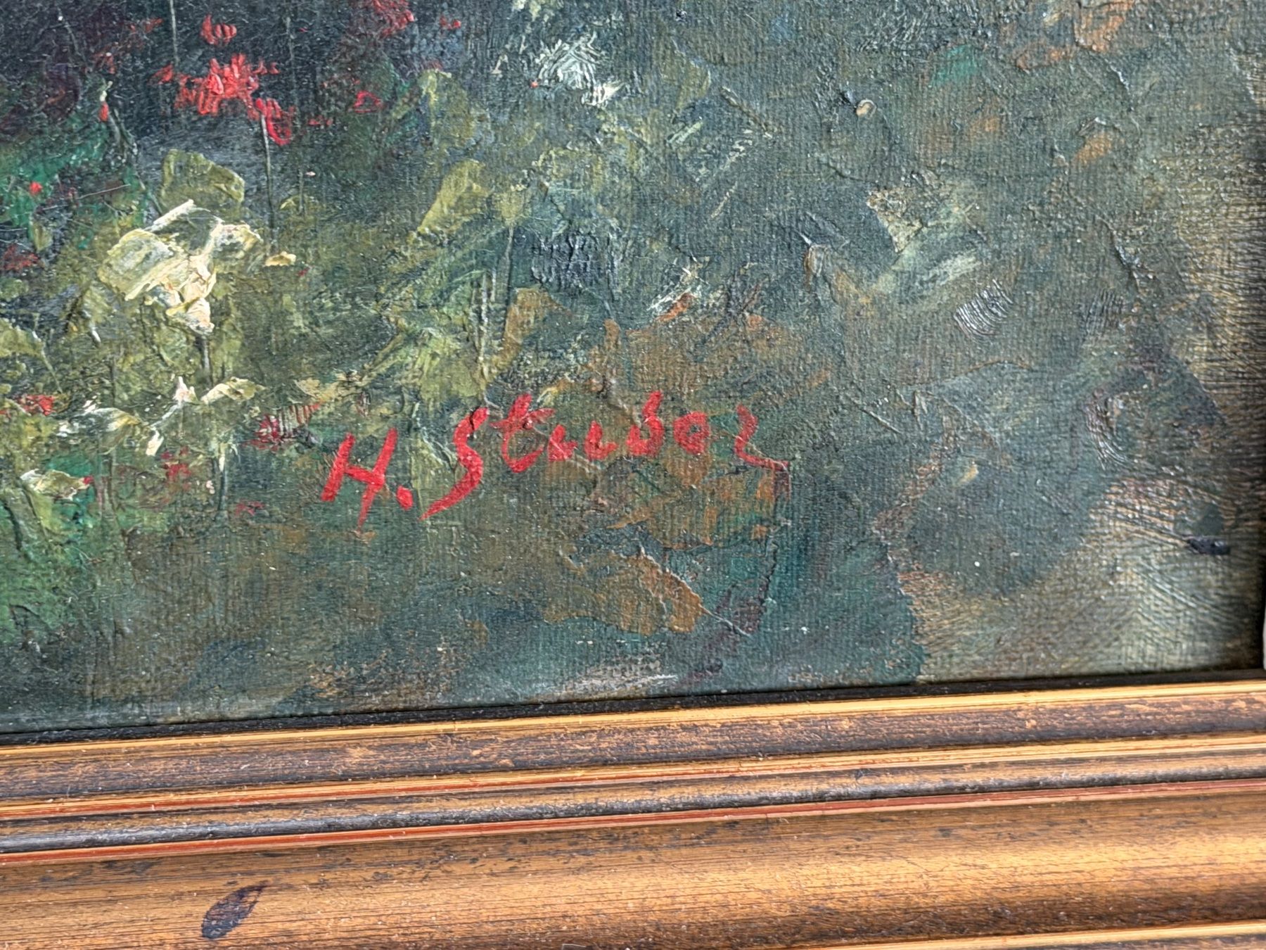 Gemälde: H. Studer Grosse Original ÖlGemälde – Gebraucht aus Basel von PAUL_ART 5