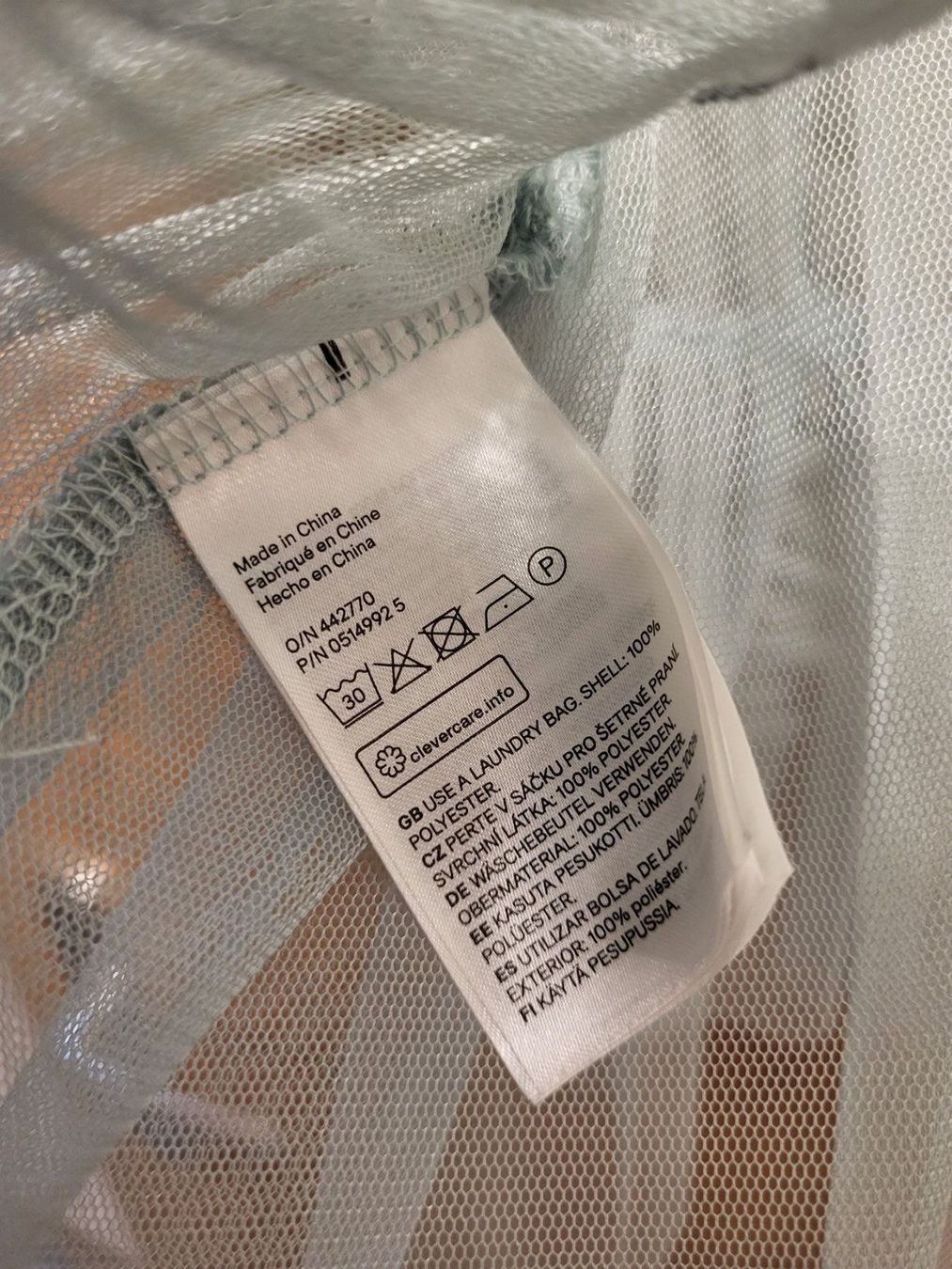 H&M Top: Top ärmellos, Bluse ohne Ärmel luftig leicht, mintfarben – Usato da Dorf venduto da Mischa2010 4
