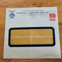 GS Entier Postal St.Gallen 1921 A.Natural Le Coultre & Cie