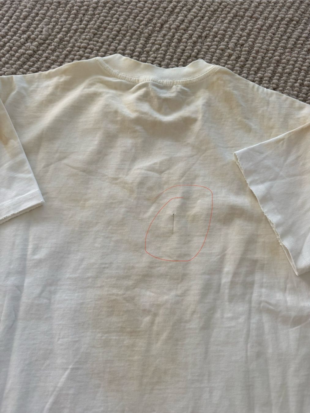 Acne Studios T-Shirts: Acne Studios T-Shirt, Gr. S, weiss – Neu (gemäss Beschreibung) aus Triesen von dardaleni 4