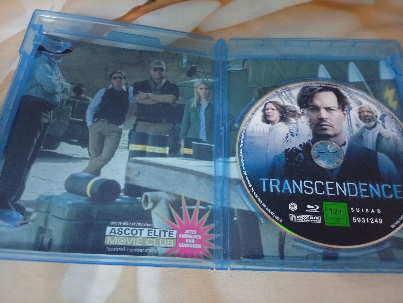 Tutti i DVDs: Transcendence Blu-ray Johnny Depp neuwertig – Usato da Busswil BE venduto da mauro1967 2
