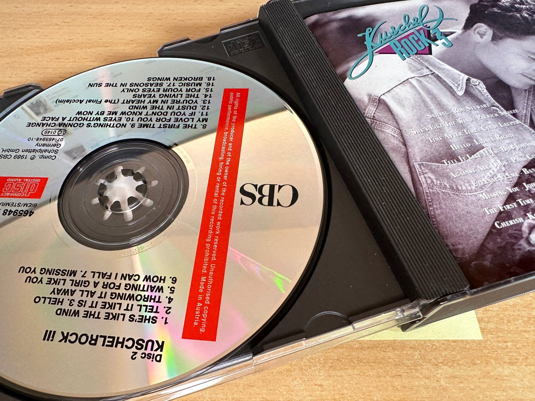 CDs: Various – Kuschelrock 3 - 2 CD – Gebraucht aus Rikon im Tösstal von Alpenmutz 2