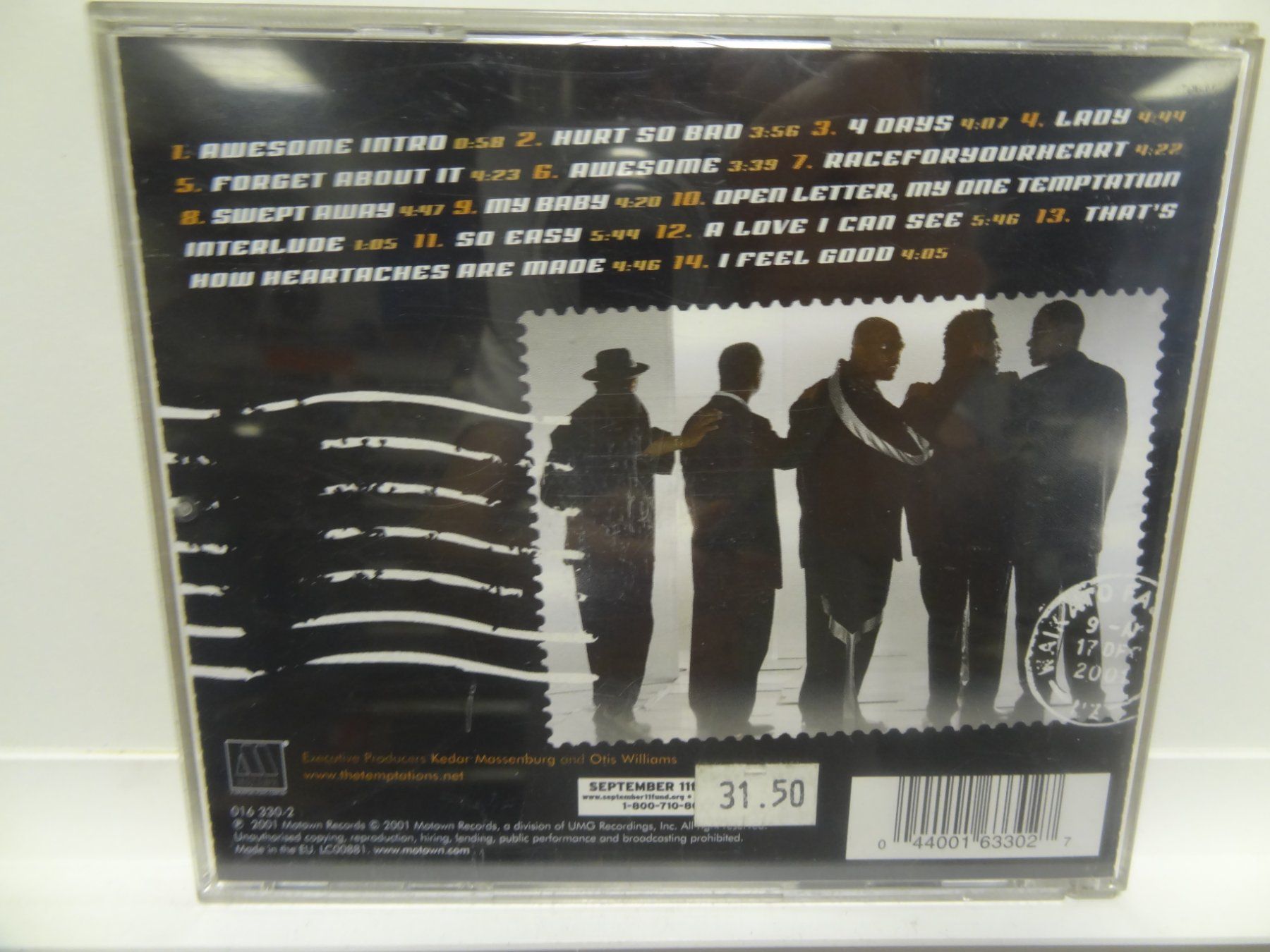 CDs: The Temptations - Awesome CD – D'occasion à luzern par musicandart 1