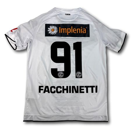 FC Lugano - 2020-21 - Matchworn - Away - M - Facchinetti