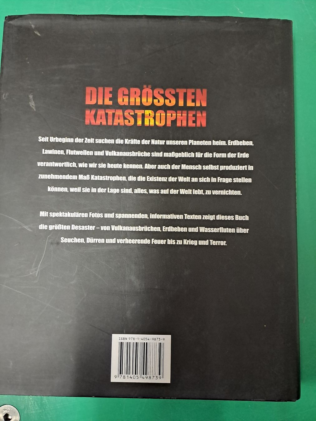 Libri: Die grössten Katastrophen: Natur, Technik, Krieg – Usato da Zürich venduto da Schoebi19 1