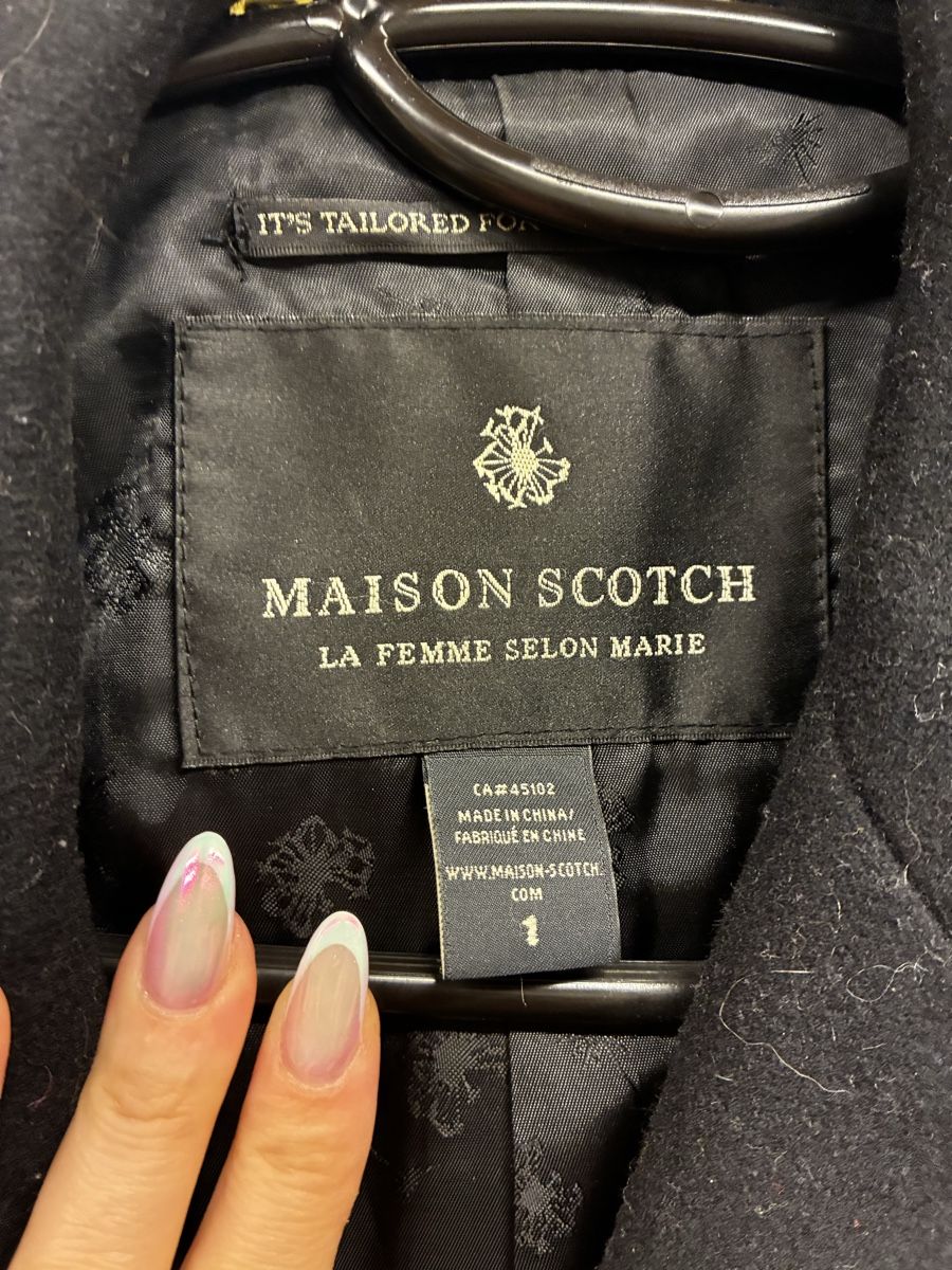 Maison Scotch Cappotti: Maison Scotch Mantel Gr. 1 – Usato da Winkel venduto da Celi1984 1
