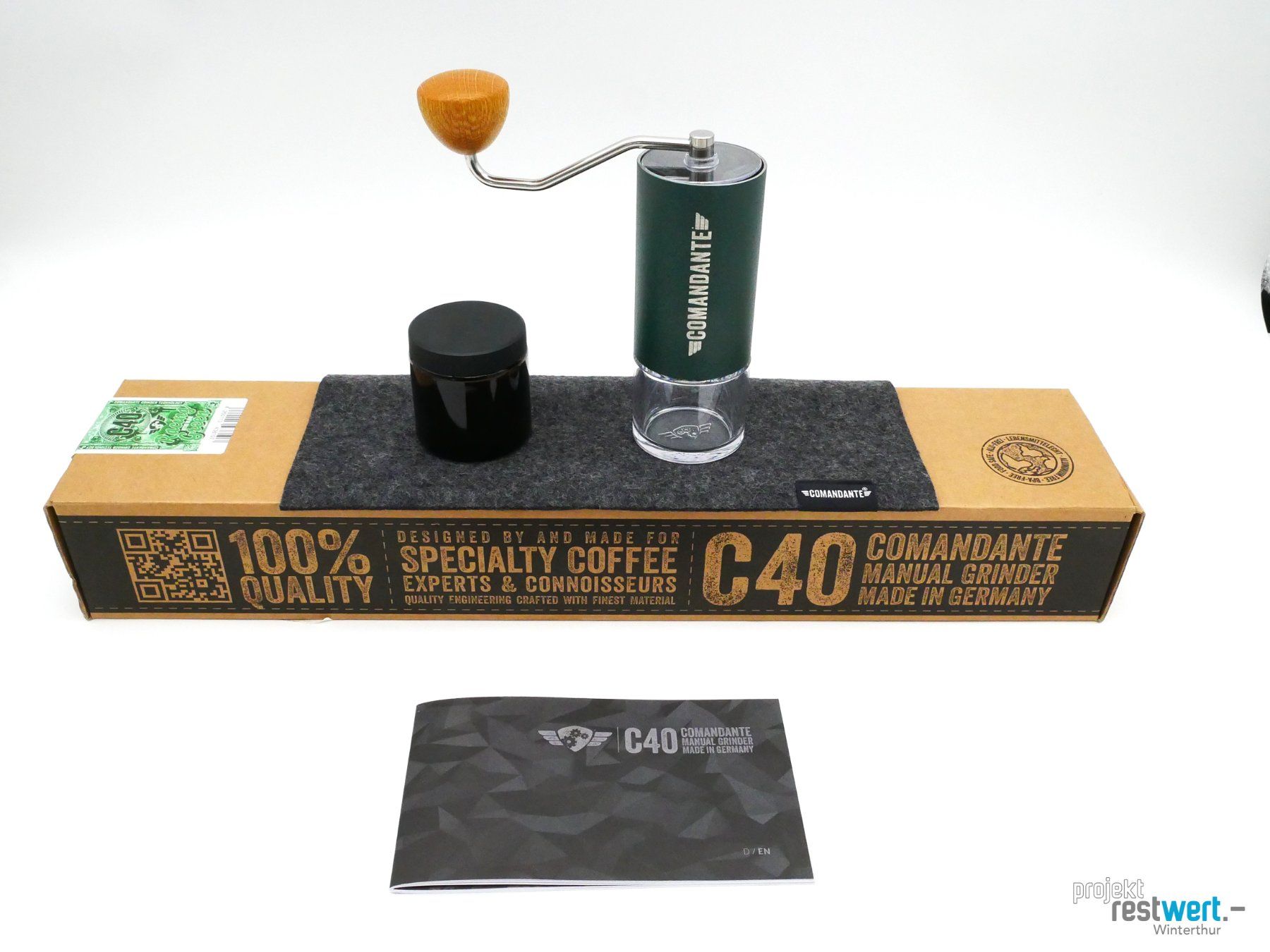 Appareils de cuisine: COMANDANTE - C40 MK4 Handkaffeemühle – Neuf (Voir description) à Winterthur par Restwert_Winterthur 1