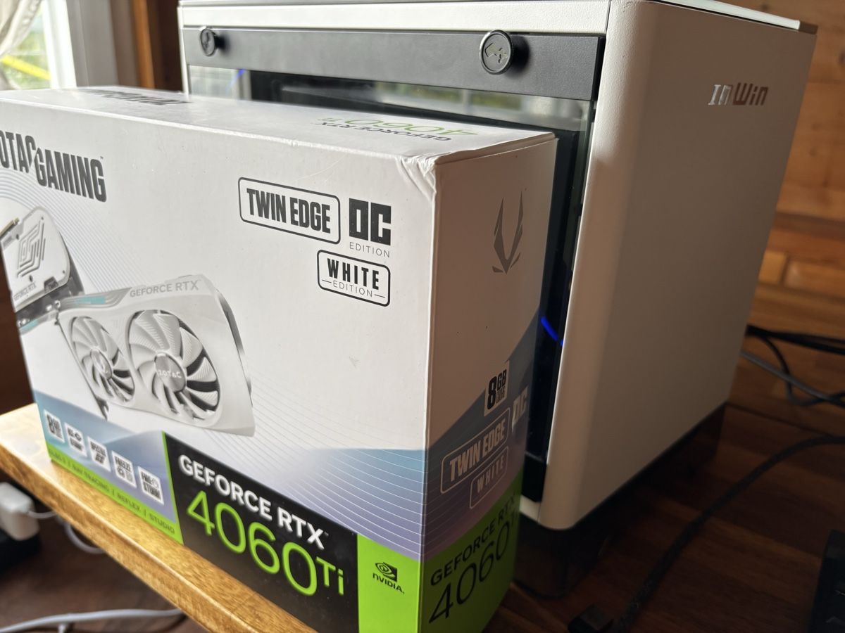 PCs: Gaming pc mini itx rtx 4060ti  – Gebraucht aus Appenzell Enggenh. von mat_ln6q