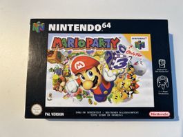 Mario Party PAL N64 cib near mint