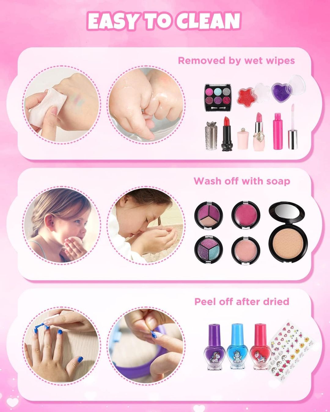 Make-up: +Kinder Schminkset Mädchen Make up Set Geburtstags Geschenke – Usato da Thun venduto da Newnewshop 3