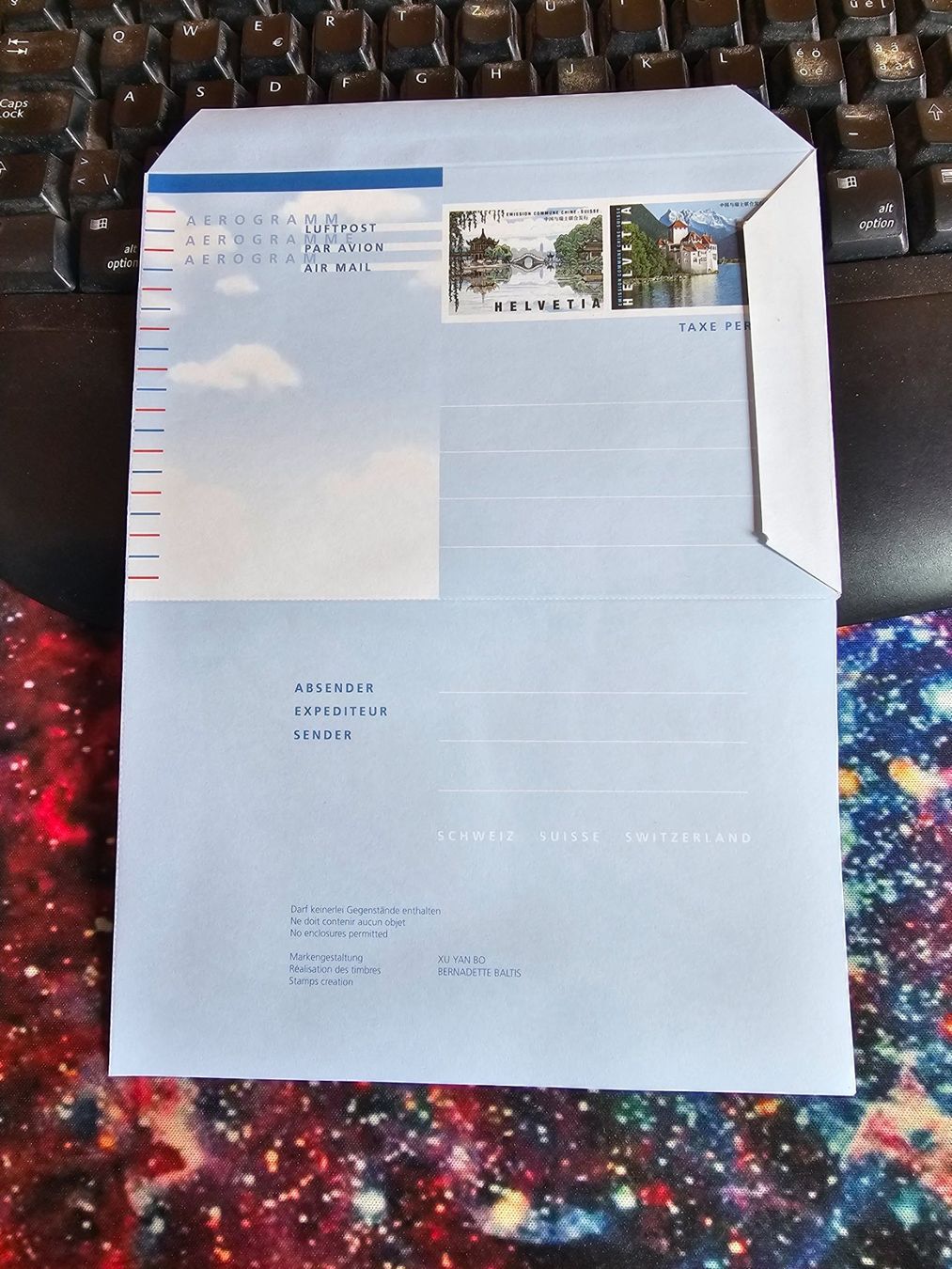 Alle Briefmarken: CH 1998 GEM.AUSGABE CH/ CHINA  ET GEST. – Gebraucht aus Dintikon von bonita099