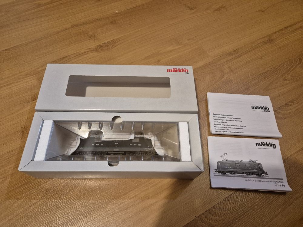 Märklin 37359 E-Lok Re 4/4 II SBB Digital Mfx mit Sound NEU (Neu und ...