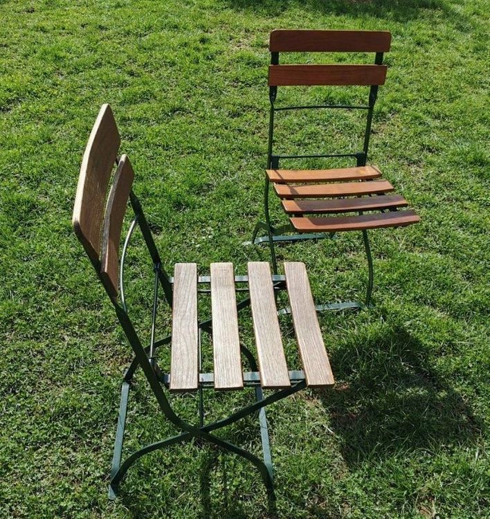 Biergartenstühle Gartenstühle vintage Kaufen auf Ricardo