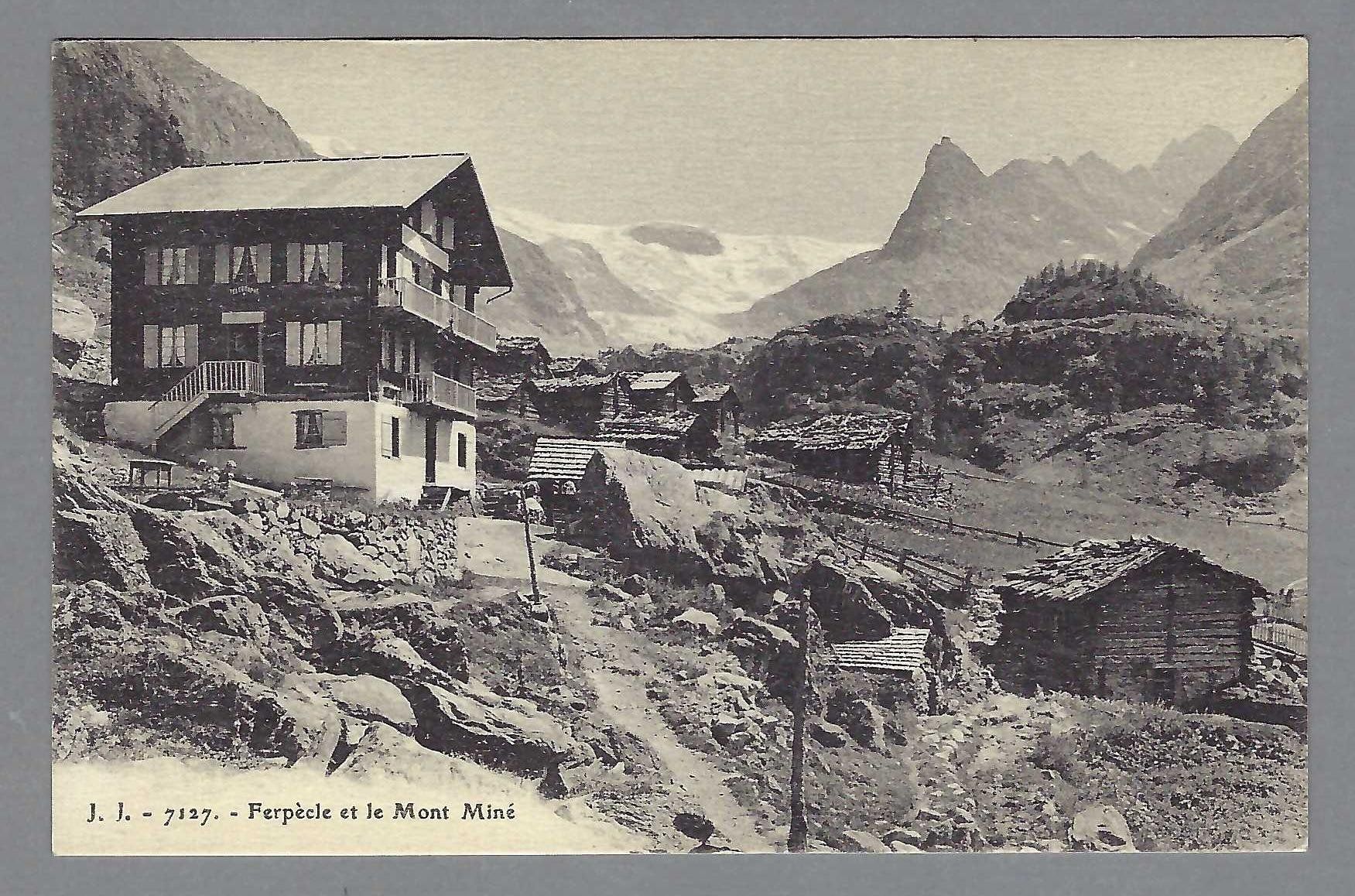 Ansichtskarten: FERPÈCLE ET LE MONT MINÉ – Gebraucht aus Pura von ulisse1957