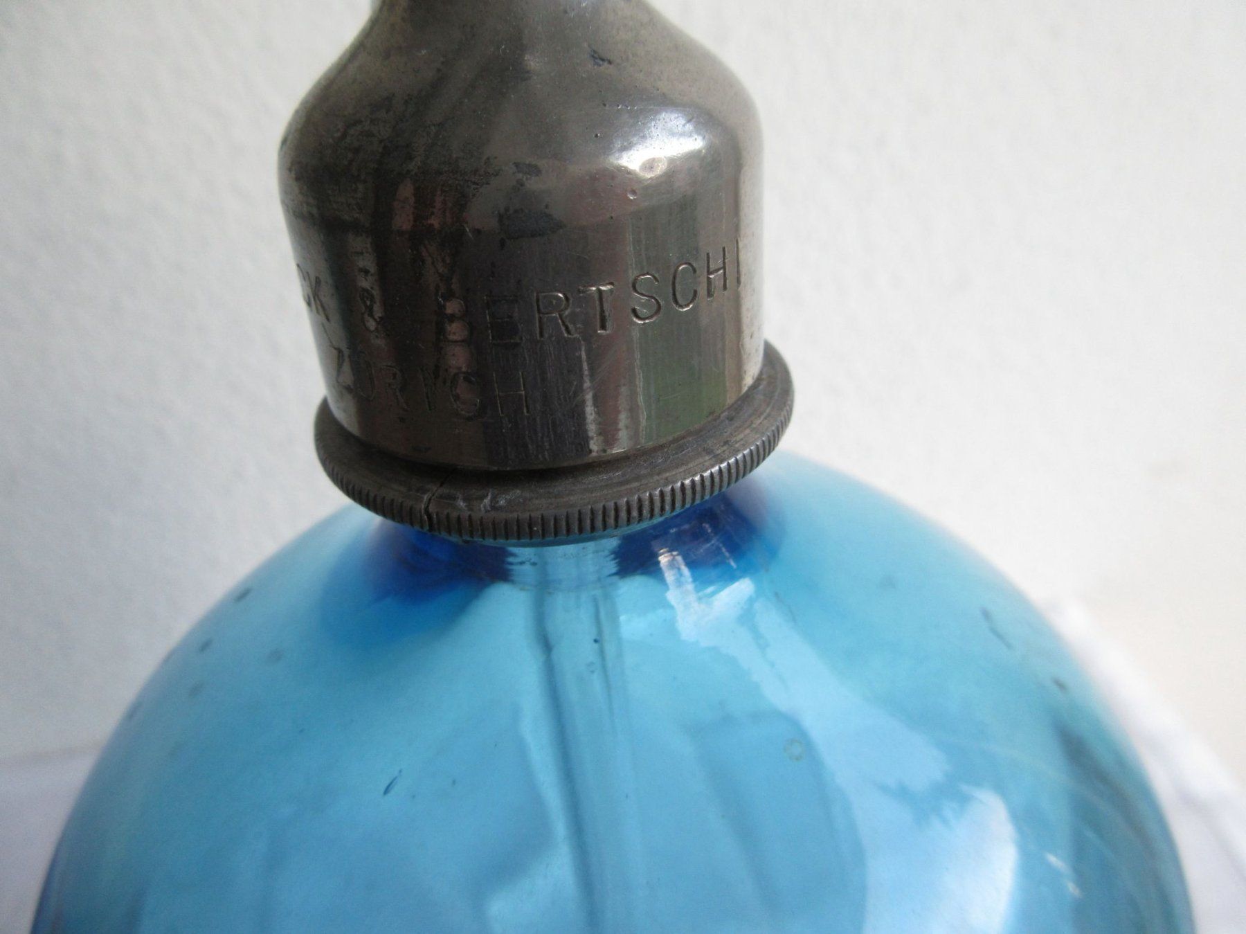 Bottiglie: Syphonflasche blau no name, 2 Liter – Usato da Binningen venduto da tempipassati 3