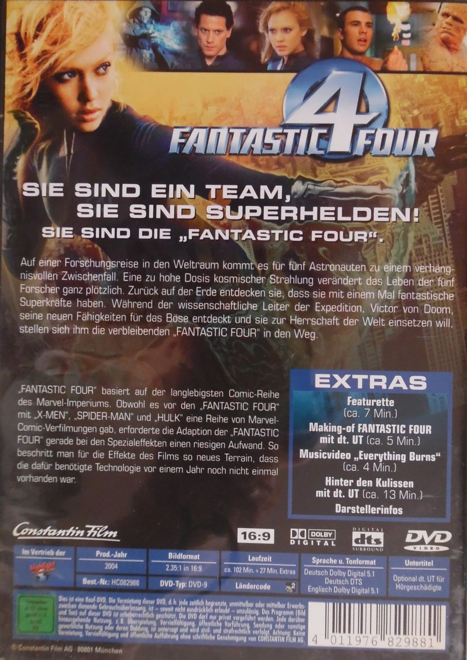 Alle DVDs: Fantastic 4Four – Gebraucht aus Bellinzona von Luna093 2