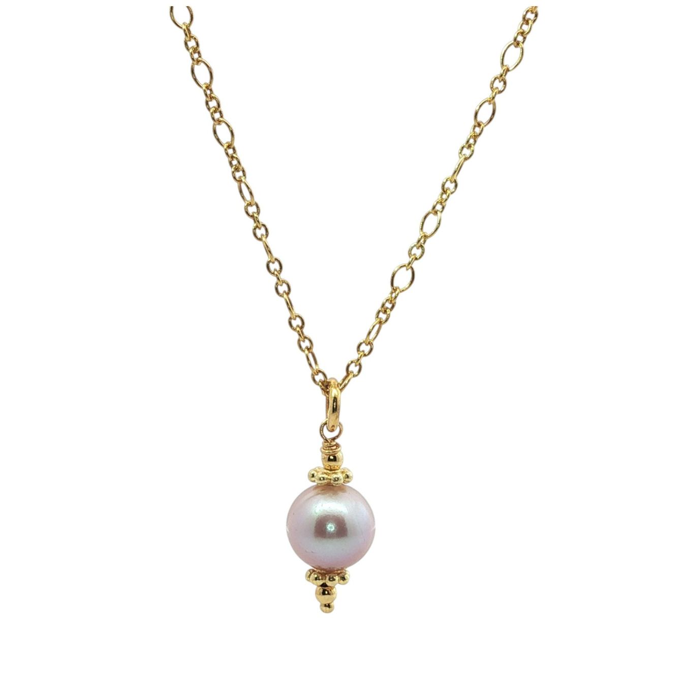 Olga Ribler Catenine: Silberkette mit Perle by Olga Ribler – Nuovo (secondo la descrizione) da Luzern venduto da Schmuckoutlet