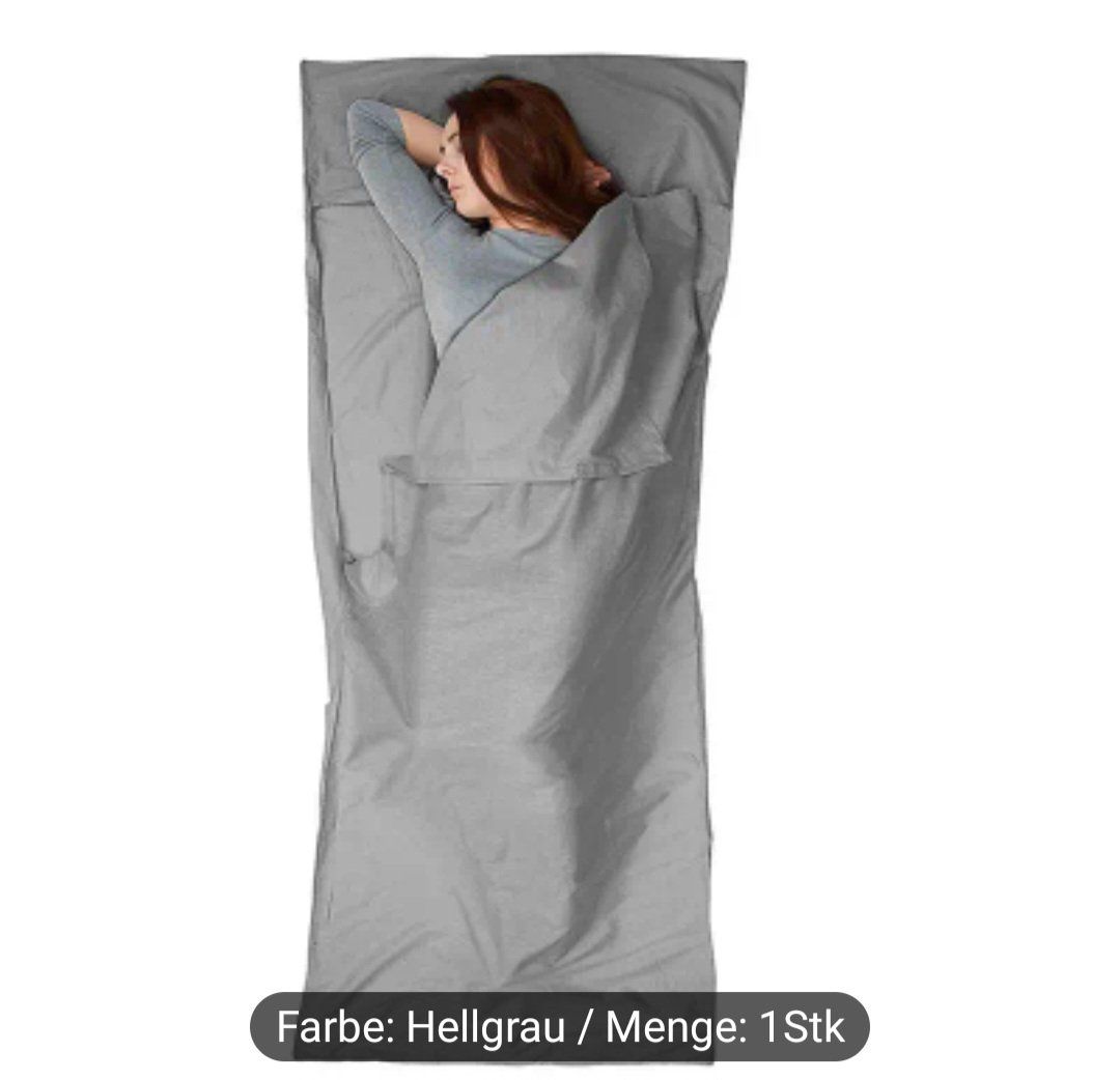 Sacchi a pelo: Ultraleichter Schlafsack, grau – Nuovo e nell'imballaggio originale da Baden venduto da rocket85