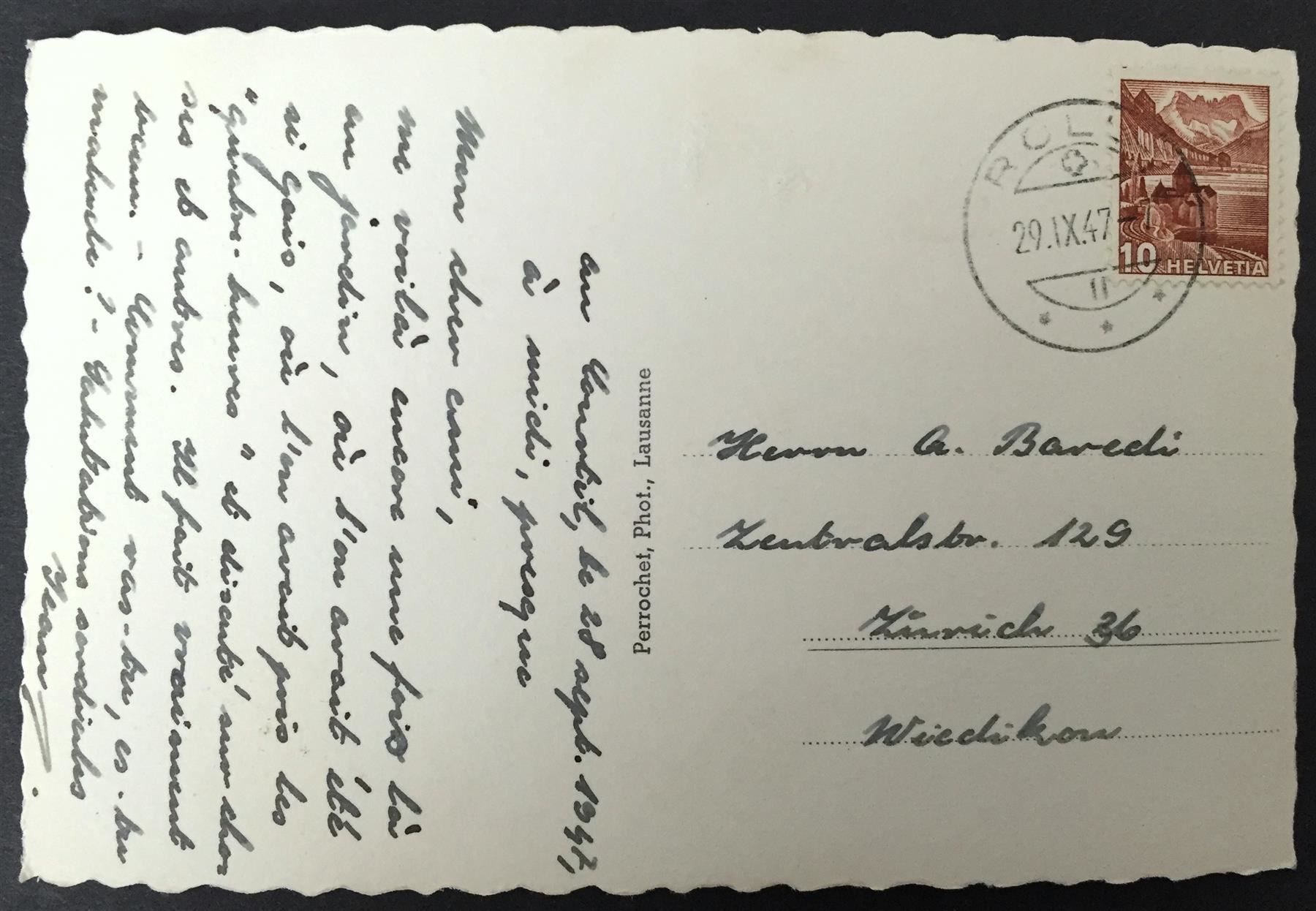 Cartoline postali: ROLLE Le Courtil – Usato da Jona venduto da philajona 1