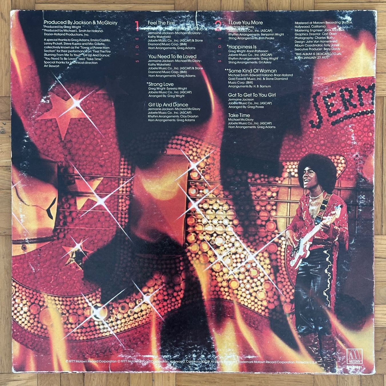 Dischi in vinile: LP - Jermaine Jackson - Feel The Fire – Usato da Breganzona venduto da Onairda75 1