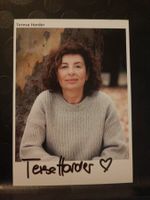 Teresa Harder - signierte Autogrammkarte