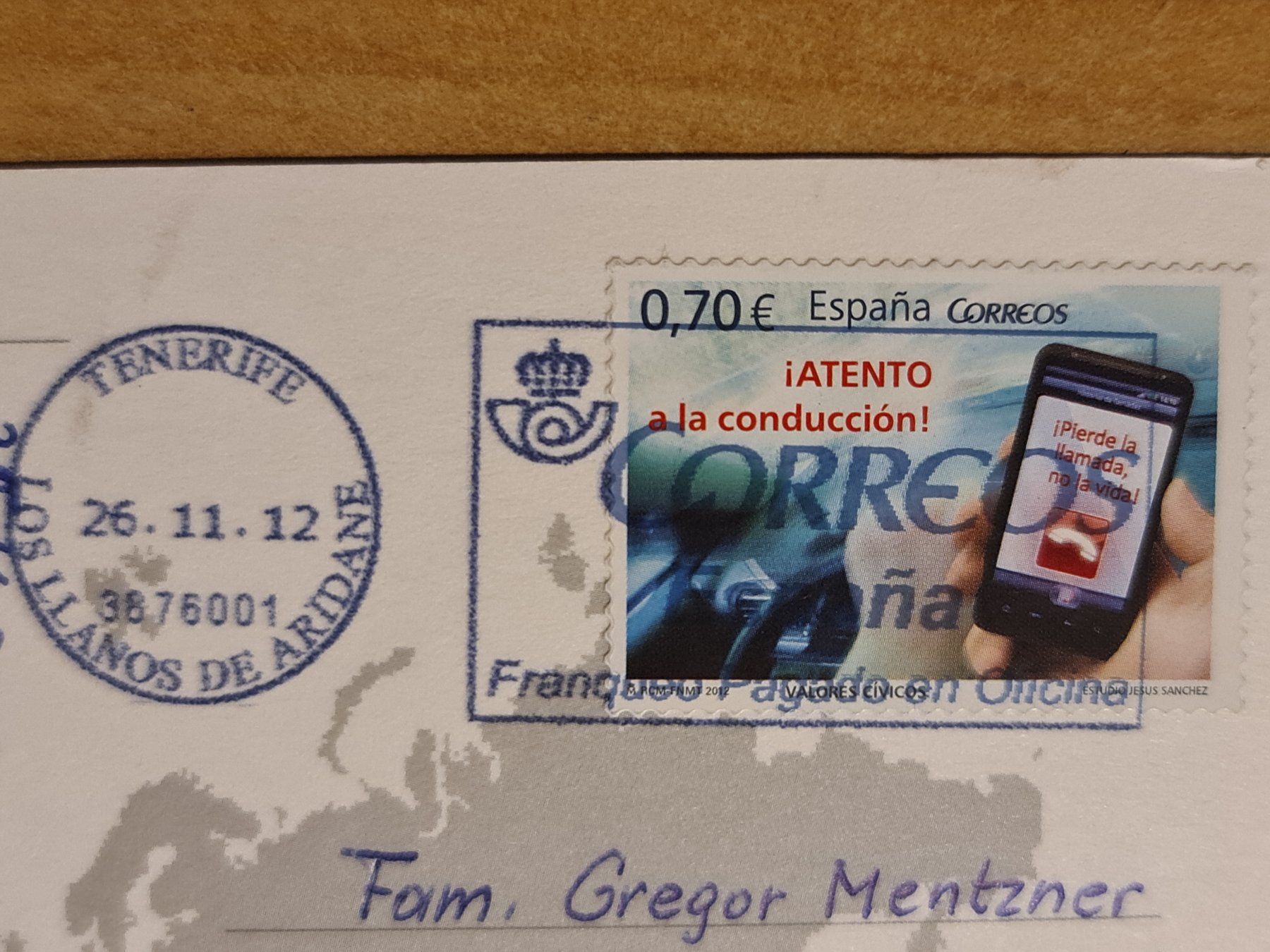 Ansichtskarten: Ansichtskarte La Palma Spanien – Gebraucht aus Dintikon von Vexi 1