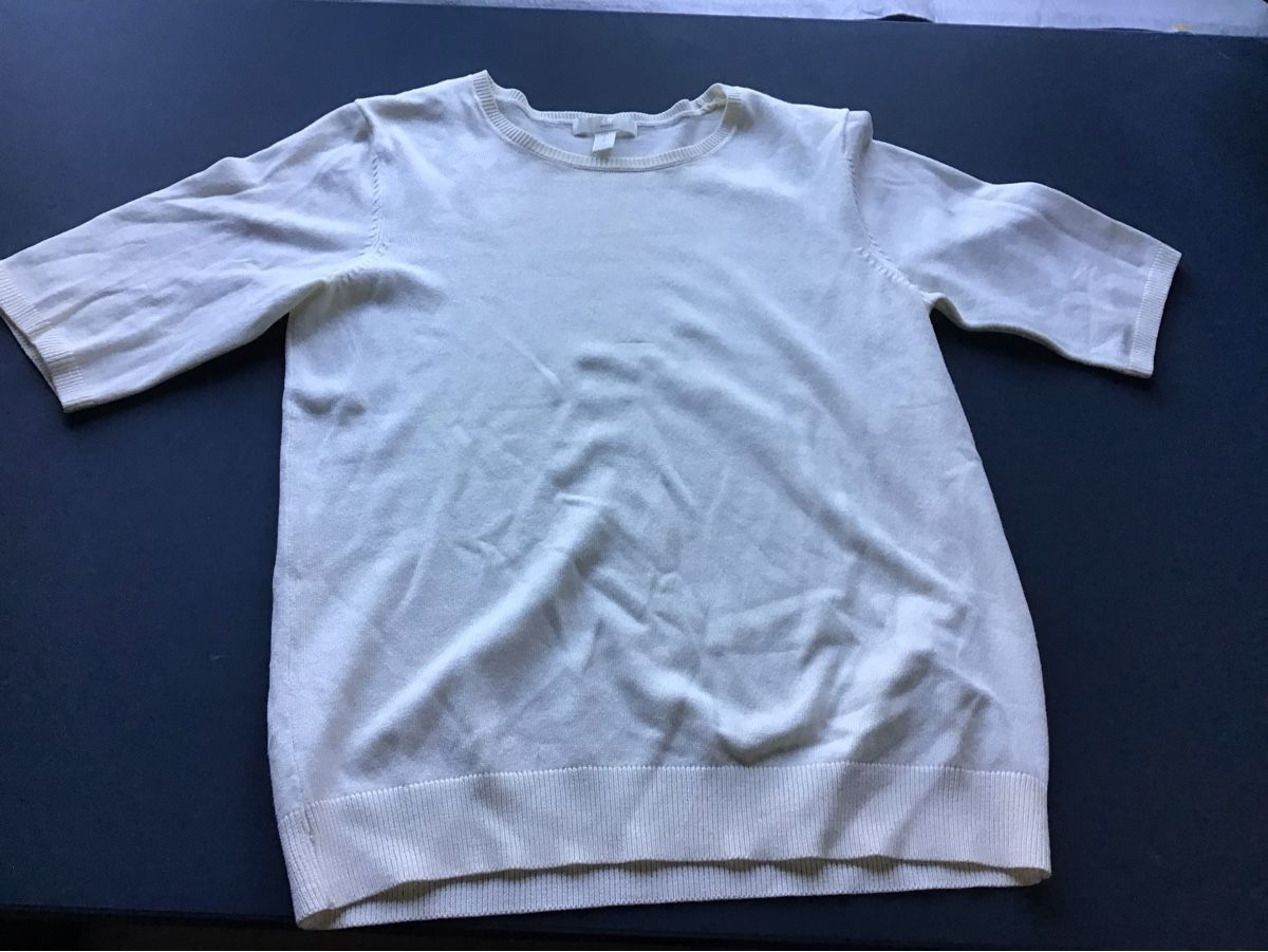 H&M Maglioni & Felpe: H&M feiner Sommerpullover  Offwhite, Grösse S, Top Zustand! – Nuovo (secondo la descrizione) da Küsnacht ZH venduto da sehnsucht01 5
