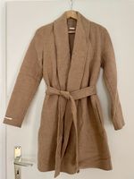 Massimo Dutti hand made Mantel in Camel beige Wolle, Gr. M/S
