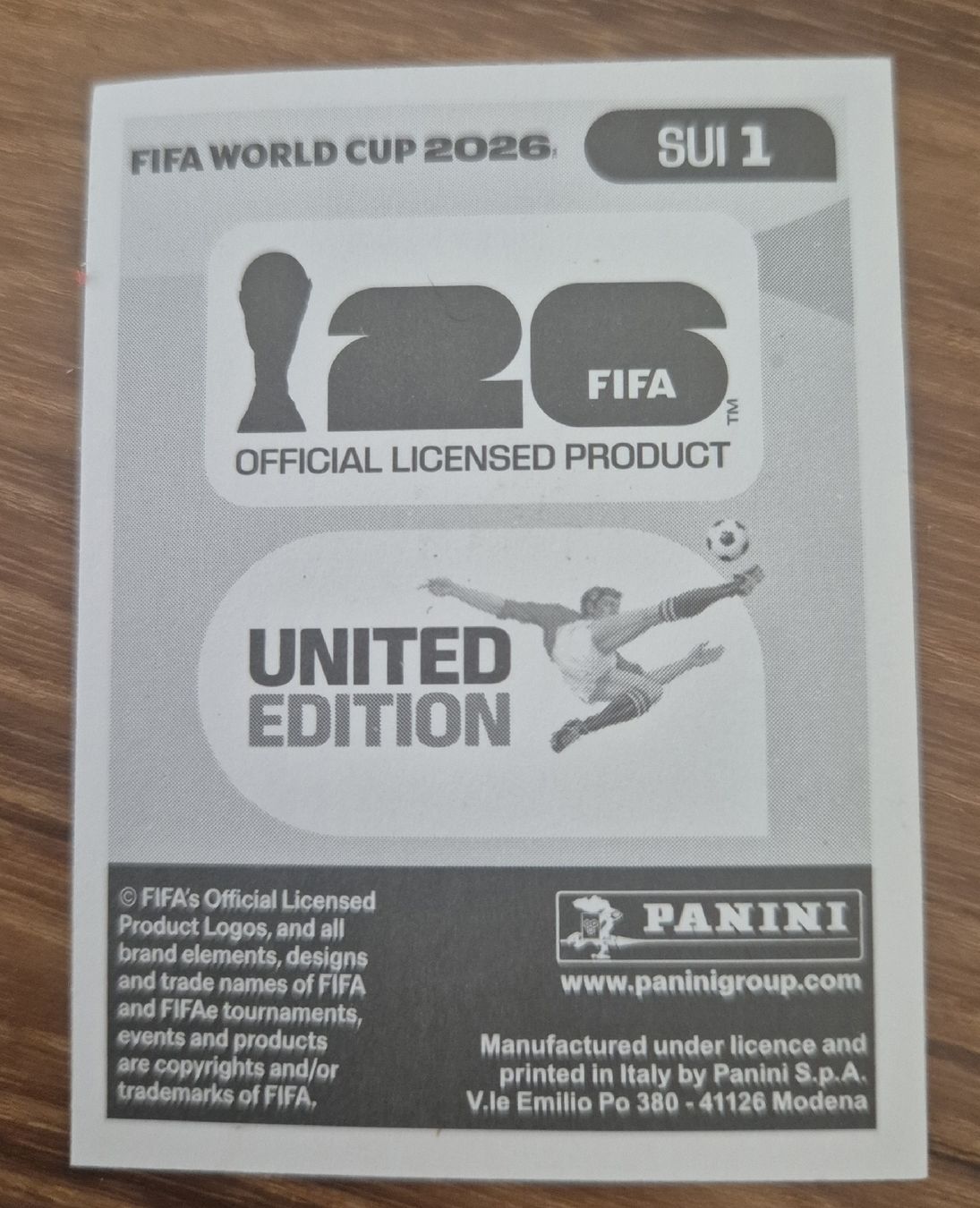 Panini Sammelbilder & Trading cards: Panini Sammelkarte – Neu (gemäss Beschreibung) aus Sarmenstorf von jil_s7x8 1