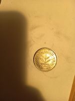 50 mils 1934 mit silber  britisch palästina sehr rar  nr365