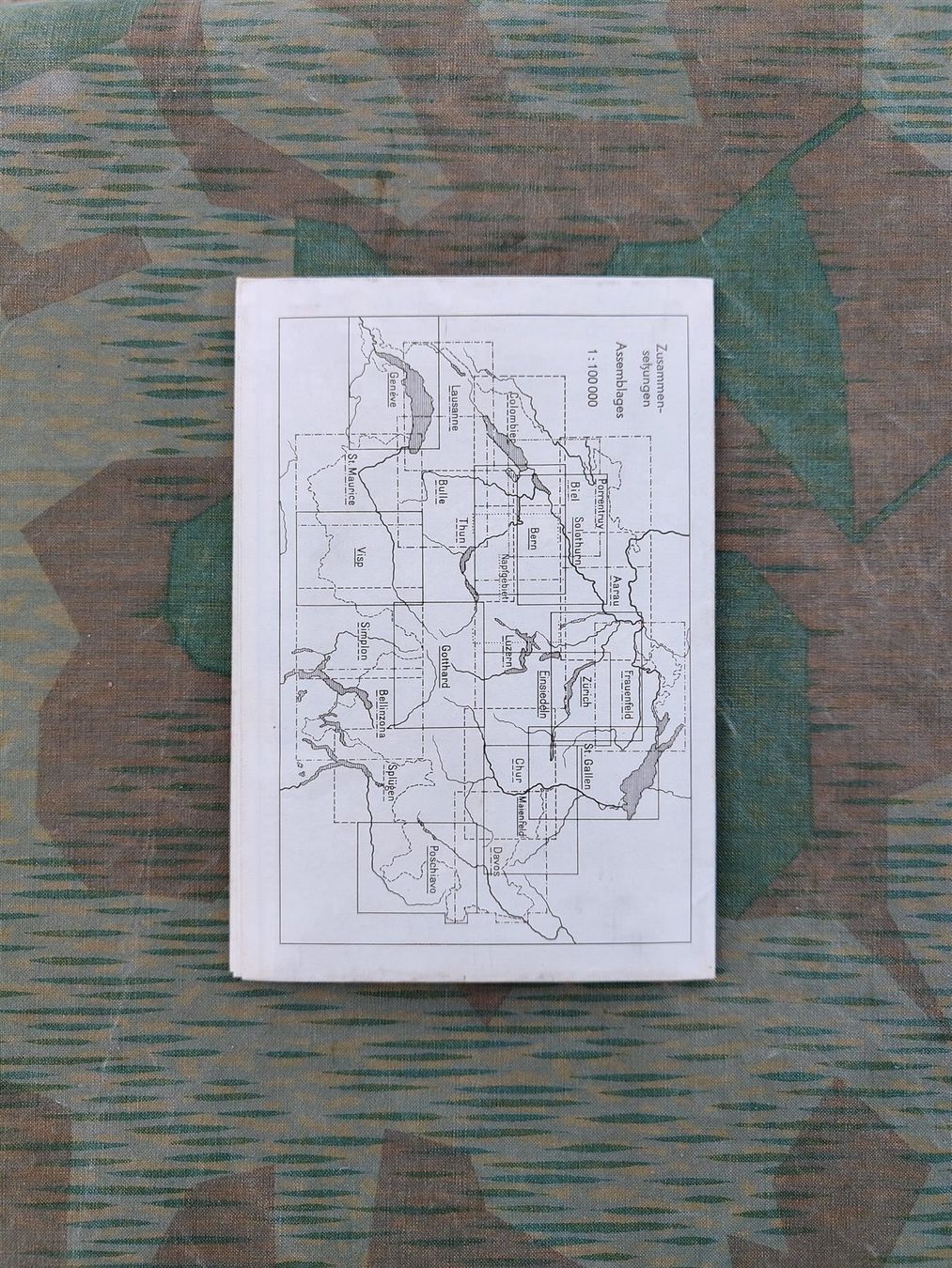 Landkarten & Atlanten: Karte der Schweiz Aarau 1948 – Gebraucht aus Bauma von SwissMilitaria 1