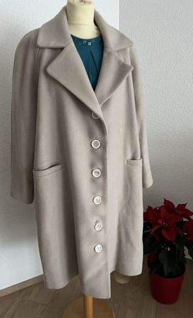 Damen Mantel Nulu New Look beige Grösse 42 