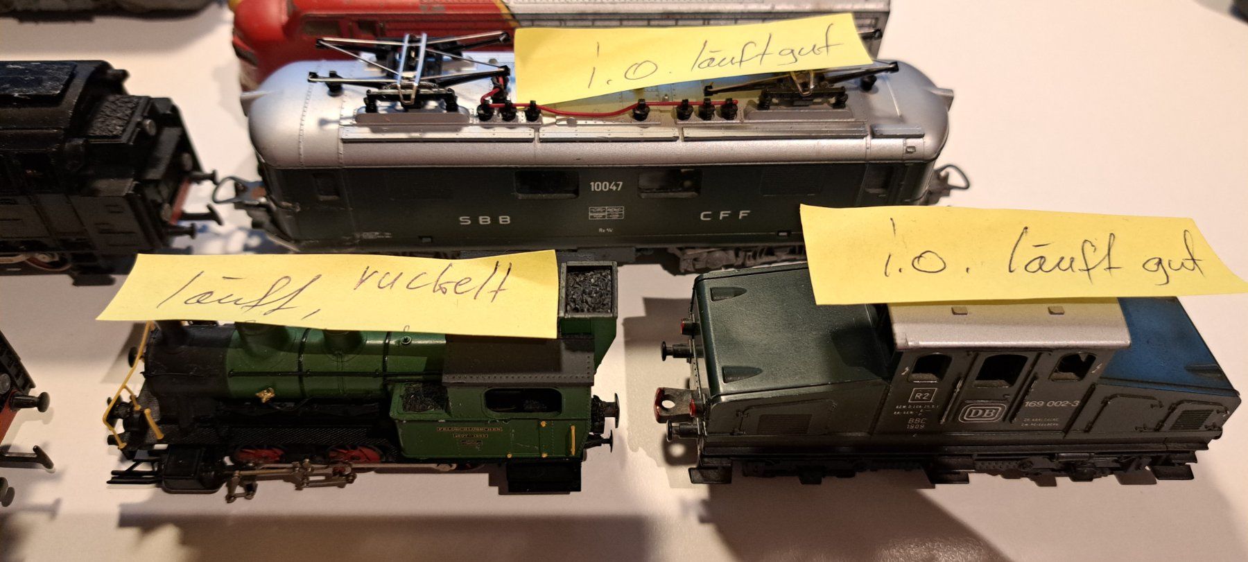 Märklin Modellini di ferrovie: Konvolut H0 Loks – Difettoso da Urdorf venduto da Canyamel1 2