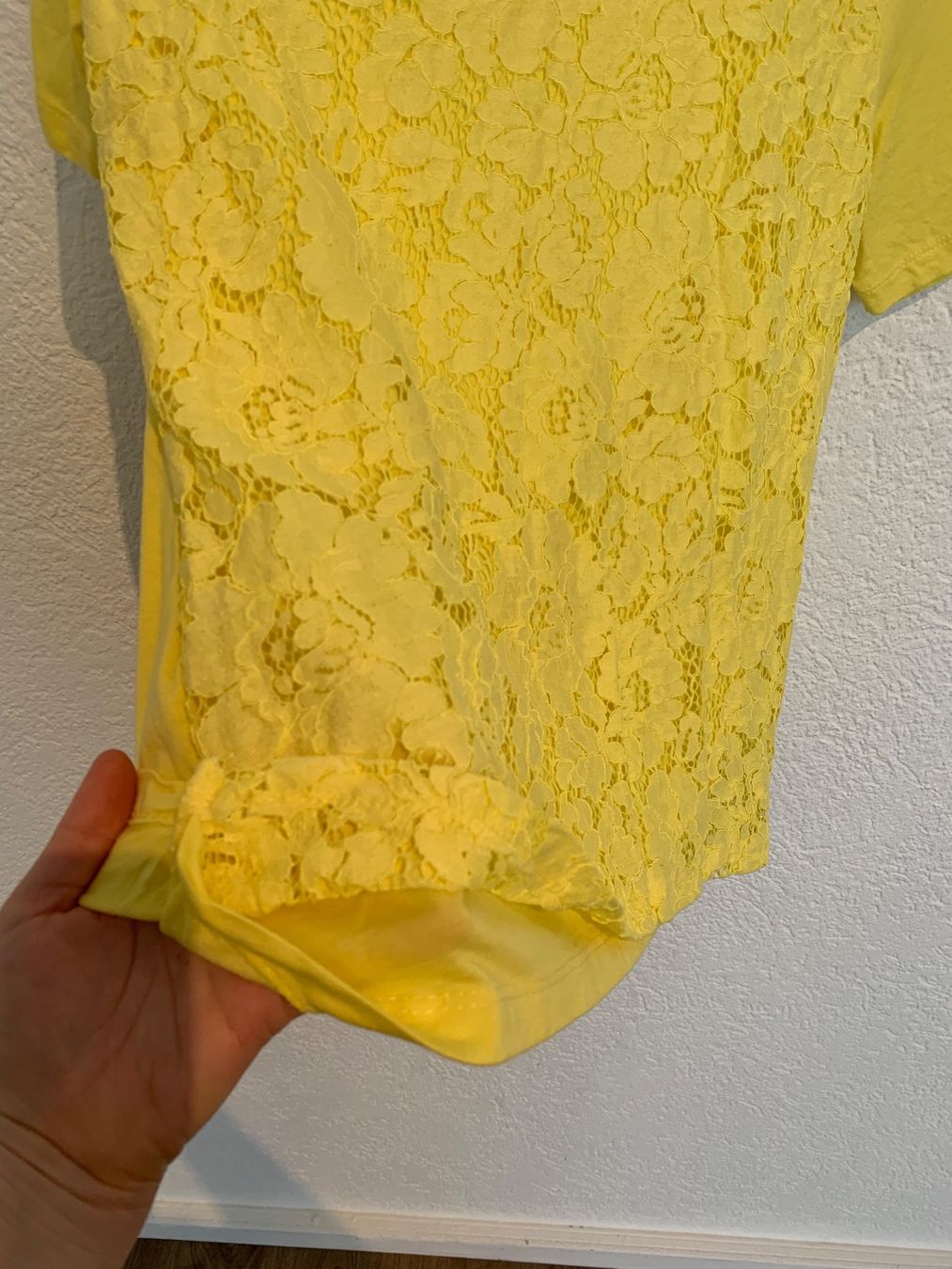 C&A T-Shirts: Canda C&A Shirt gelb Spitze Gr. S – Gebraucht aus Fislisbach von KolibriSecondhand 4