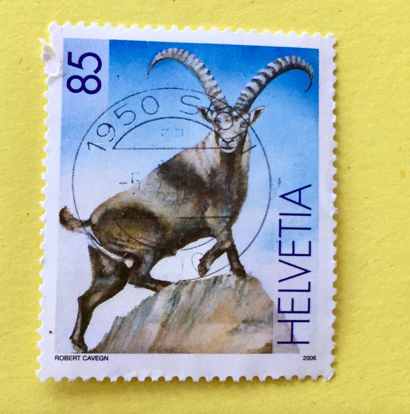 Tutti i francobolli: Nr.1196 Steinbock GESTEMPELT 2006   – Usato da Aarau venduto da Billa007