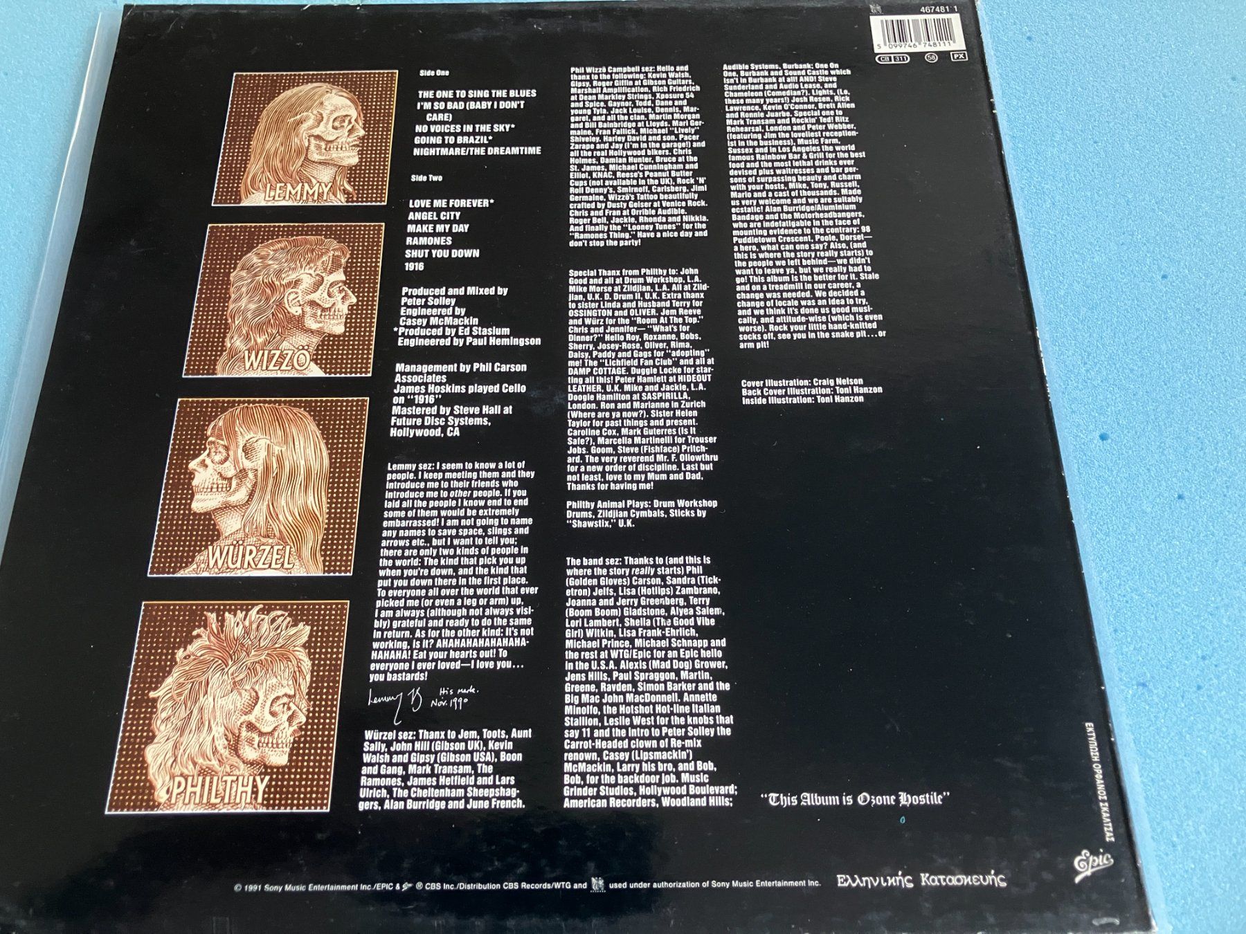 Dischi in vinile: Motörhead – Usato da Aarwangen venduto da Jukebox3 2