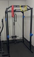 Homegym Rack, 100 kg Gewichte, Hantelbank, Lang & Kurzhantel