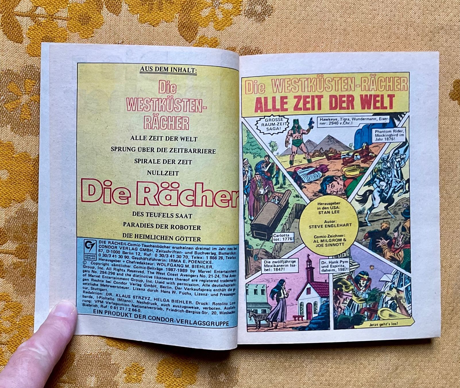 Fumetti: Die Rächer Comic - Taschenbuch Nr 26 von 1989 – Usato da Endingen venduto da nathan05 3