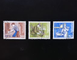 Schweiz Serie Mensch und Beruf III, 1993/94, gestempelt