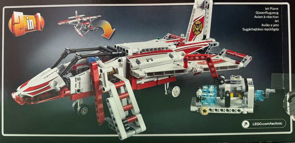 LEGO Technic 42040 Löschflugzeug 2in1 🔥✈️ top! 2