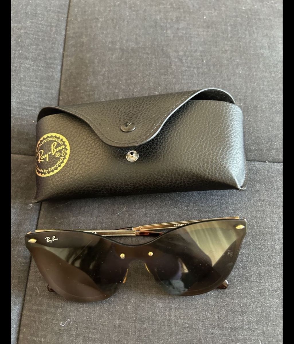 Ray-Ban Occhiali & Lenti: Ray-Ban Sonnenbrille goldfarben, – Usato da St. Gallen venduto da oli_ryy9